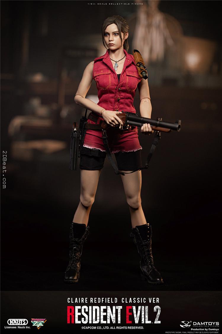 NAUTS x DAMTOYS 1/6 Resident Evil 2 Claire Redfield Classic