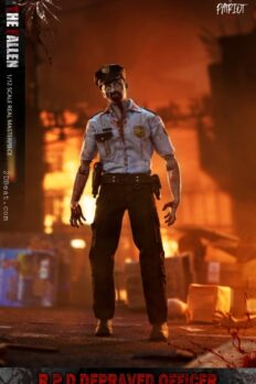 Patriot studio 1/12 Raccoon City R.P.D Officer Fallen / Angry action figure