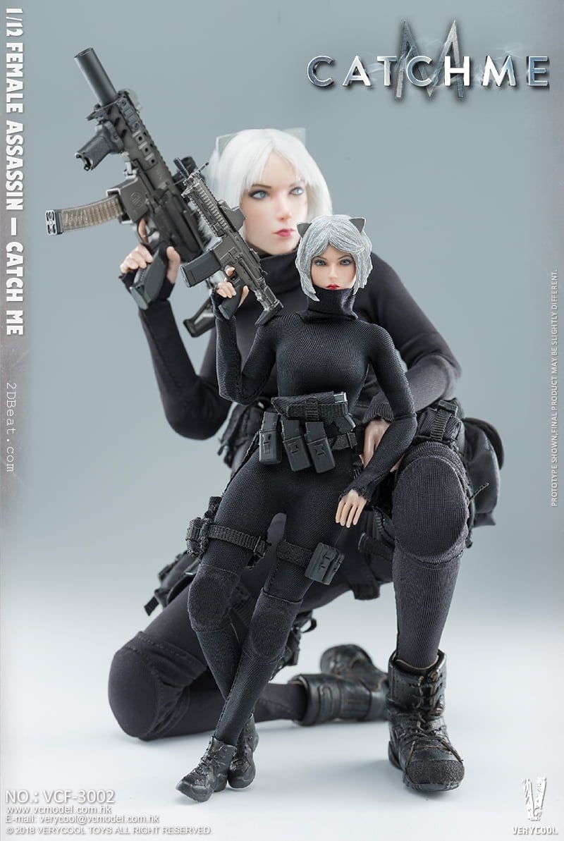 1/12 Scale VERY COOL Female Assassin Catch Me Palm Treasure Series Action  Figure – 2DBeat Hobby Store
