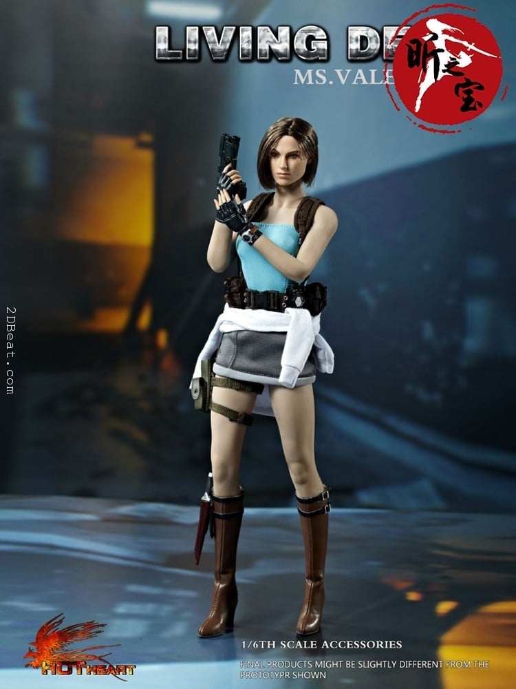 Resident Evil Jill Valentine 1/6 STARS Figure W/ Base 