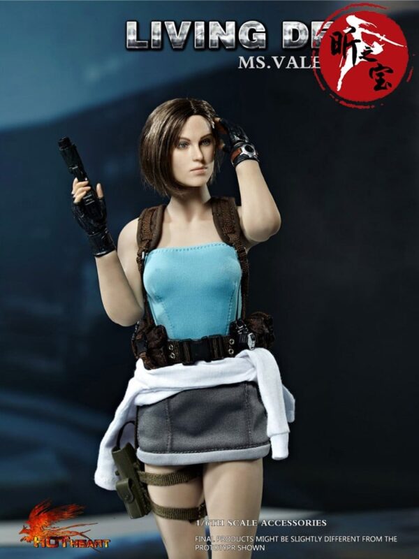 Mô hình 1/6 Jill Valentine Resident Evil với Body Silicon Khung Thép 28 Khớp