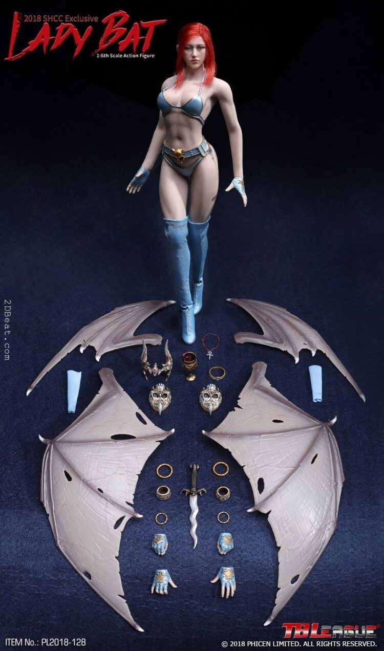 1/6 Scale TBLeague Phicen: Lady Bat limited action figure