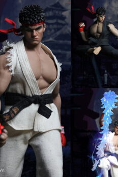 1/6 Super Duck Street Fighter IV Ryu White / Black Ver with TBLeague M34 - A, No Body