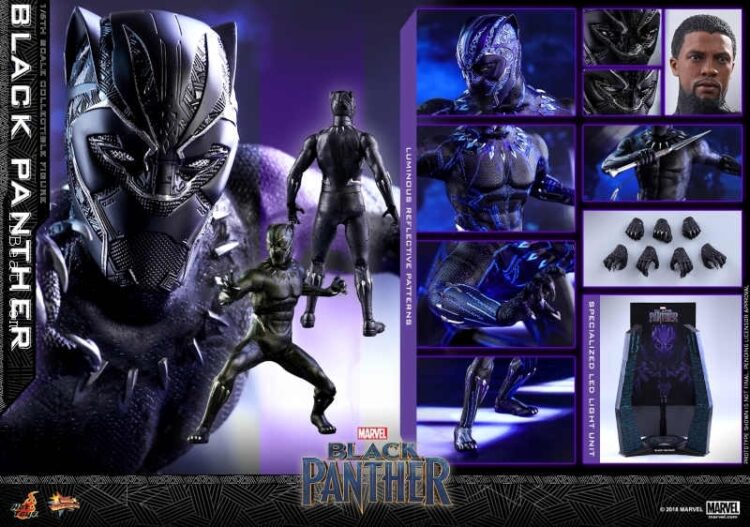 Hot Toys Black Panther 1/6th scale Action Figure