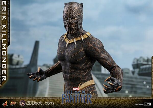 Hot Toys Black Panther Erik Killmonger Action Figure 1/6 Scale