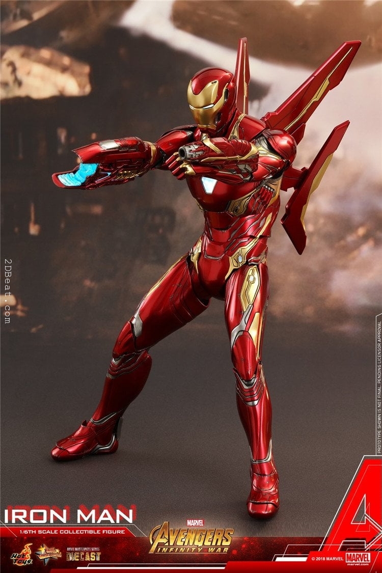 hot toys iron man avengers infinity war