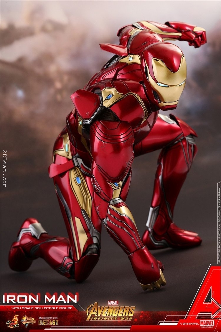 Hot toys Iron Man Mk43 diecast  Gundam
