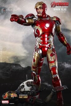 Mô Hình 1/6 Hot Toys Iron Man MK43 Mark XLIII Avengers: Age of Ultron tái bản phát hành lại