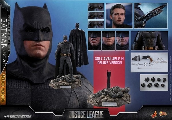 Mô Hình Hot Toys 1/6 MMS456 Batman (Deluxe Version) Justice League
