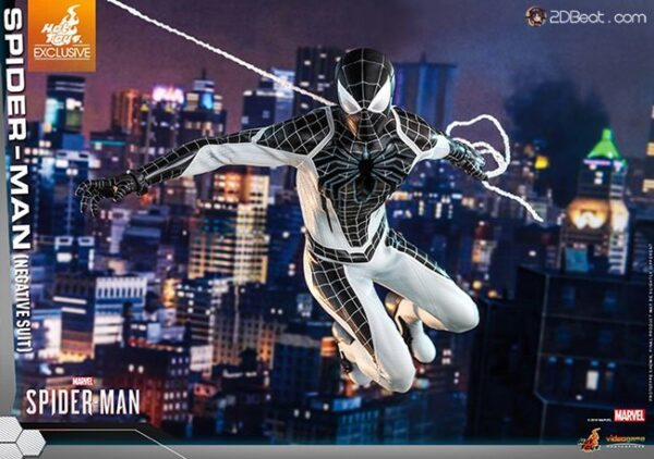 Mô Hình 1/6  Hot Toys Chính Hãng Spider-Man Negative Suit Exclusive