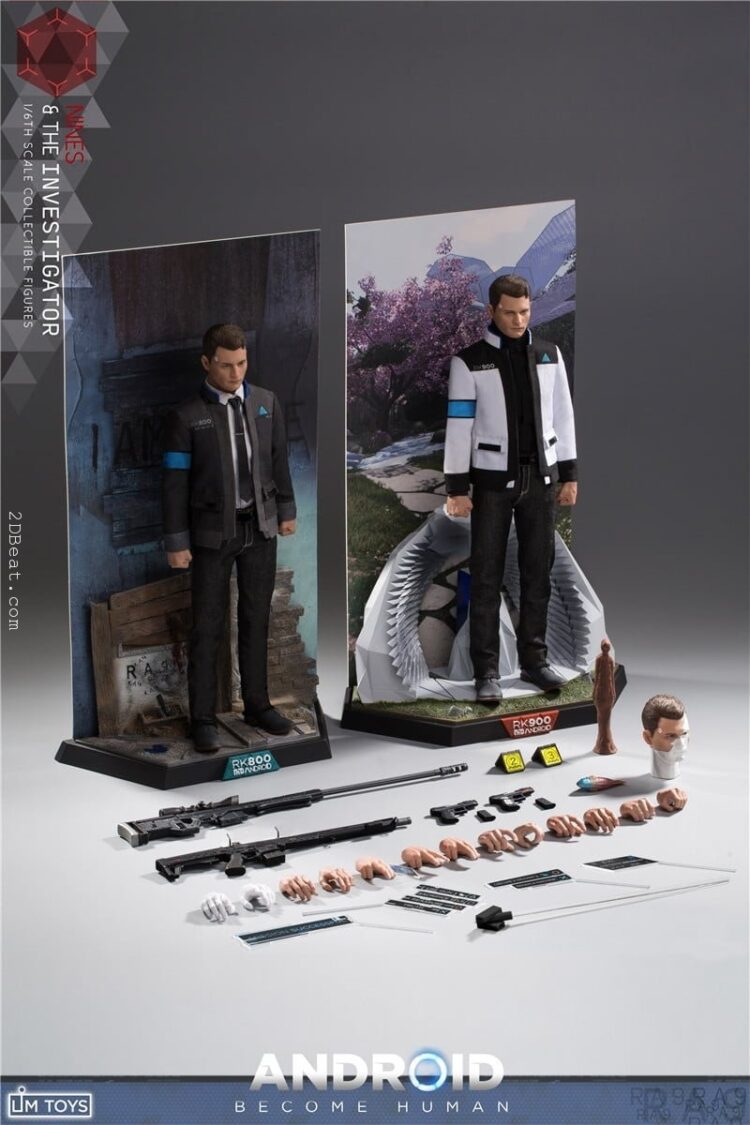 Limtoys LIM010 Investigator - Detroit: Become Human 1/6 Scale Double Pack