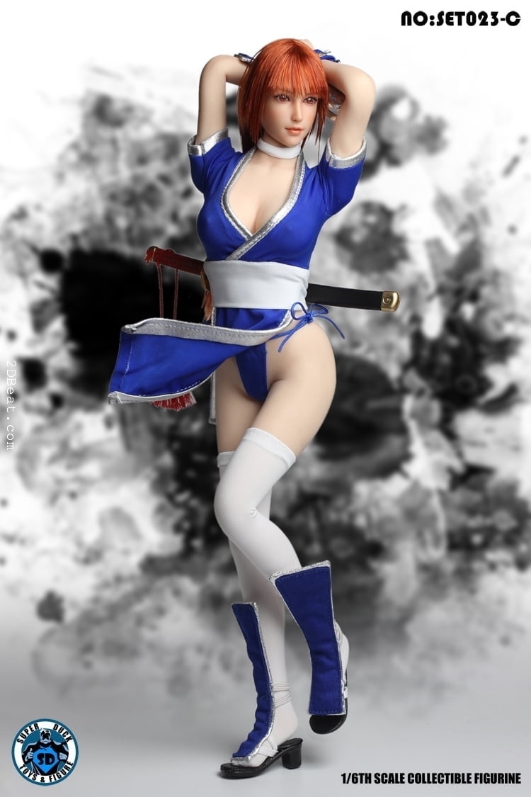 SUPER DUCK SET023 Kasumi DOA: Dead or Alive Cosplay 1/6 Scale