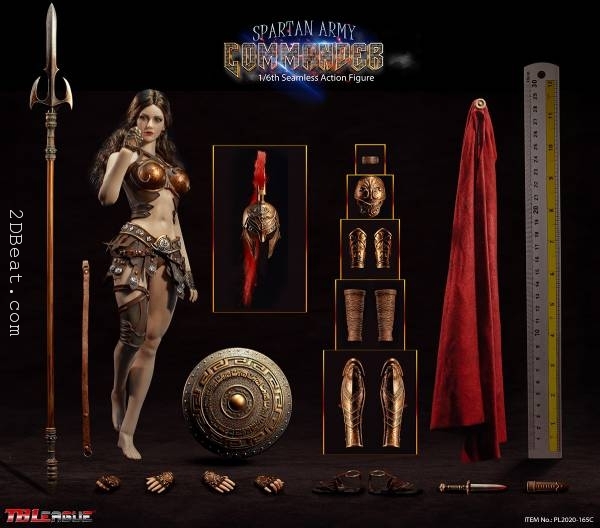 Brown Underwear Details about   1/6 Scale Toy Golden Spartan Army Commander 
