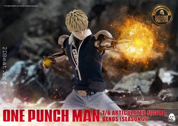 Mô Hình 1/6 Threezero 3A GENOS One Punch Man Season 2 bản cao cấp