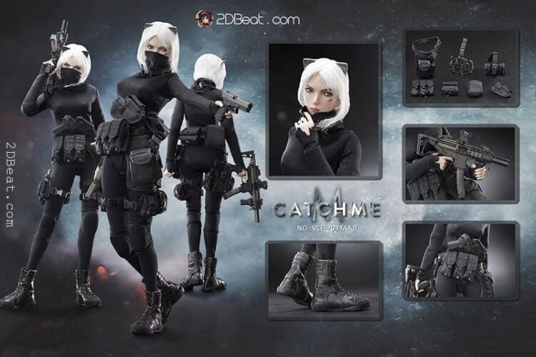 [Pre-Owned] 1/6 VERYCOOL VCF-2033B Catch Me Female Assassin / Headsculpt with Scar