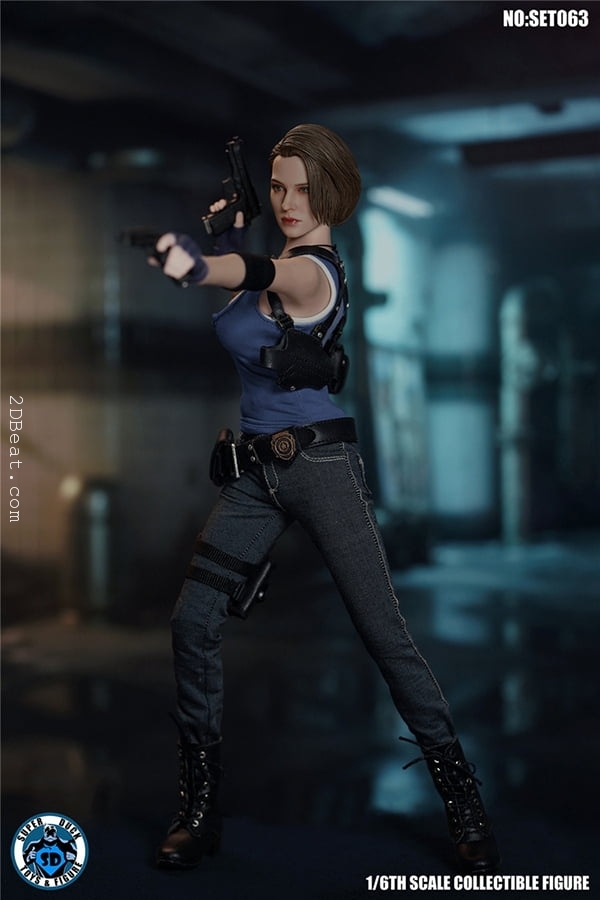 Jill Valentine Resident Evil 3 Remake Escala Hot Toys