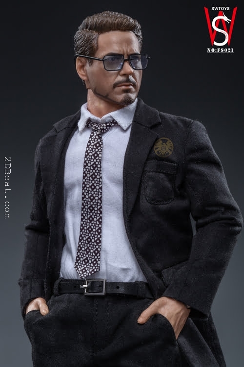 SWtoys FS021 1/6 Scale Iron Man Tony Stark Glasses Model for 12" Figure 