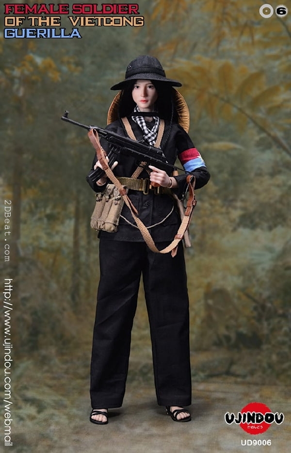 UJINDOU UD9006 1/6 Female Soldier of the VietCong Guerrilla Action Figure *  2DBeat Hobby Store