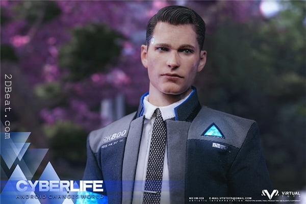 PRE-ORDER YJ Studios Detroit Become Human Connor 1/1 Bust