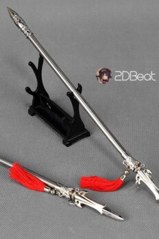 1/6 Metal Alloy Spears 17cm/34cm Ancient Chinese Weapon Model