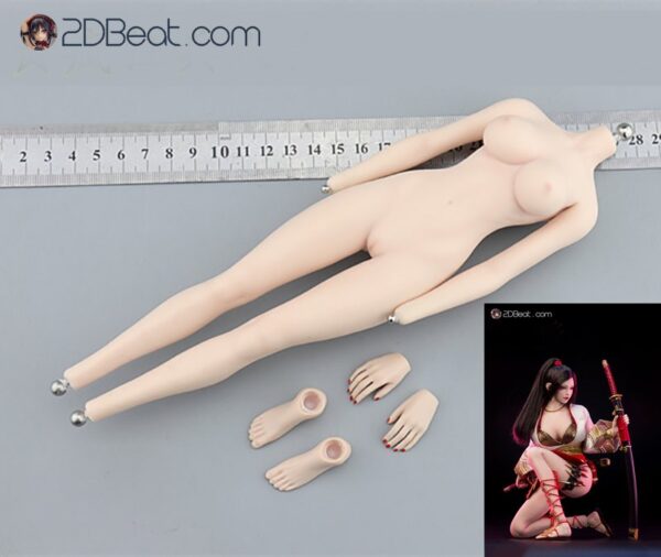 1/6 Scale Japanese Warrior Nōhime Seamless Large Breast Pale Body