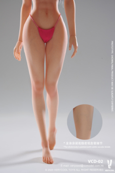 1/6 Scale Very Cool VCF-D02 Medium Chest Universal Women Silicone Body