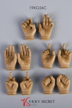 1/6 Scale VSTOYS 19XG56 Female Hands Gloves Hand Type Model