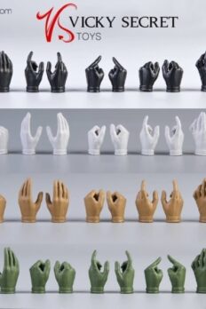 1/6 Scale VSTOYS 19XG56 Female Hands Gloves Hand Type Model