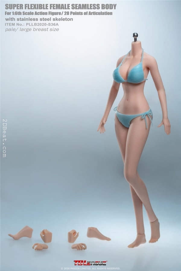 1/6 Female Bikini Set Swimsuit Underwear For 12 Phicen TBLeague