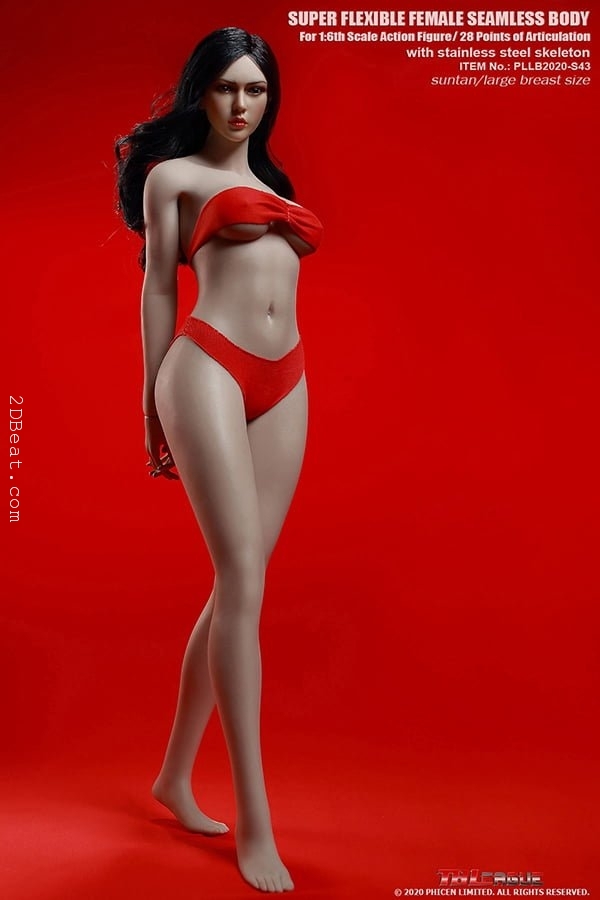 TBLeague PLLB2020-S42/42A/S43/43A 1/6 Female Figure Body Model 12" Phicen Doll 