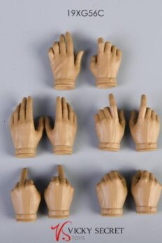 1/6 Scale VSTOYS 19XG56 Female Hands Gloves Hand Type Model