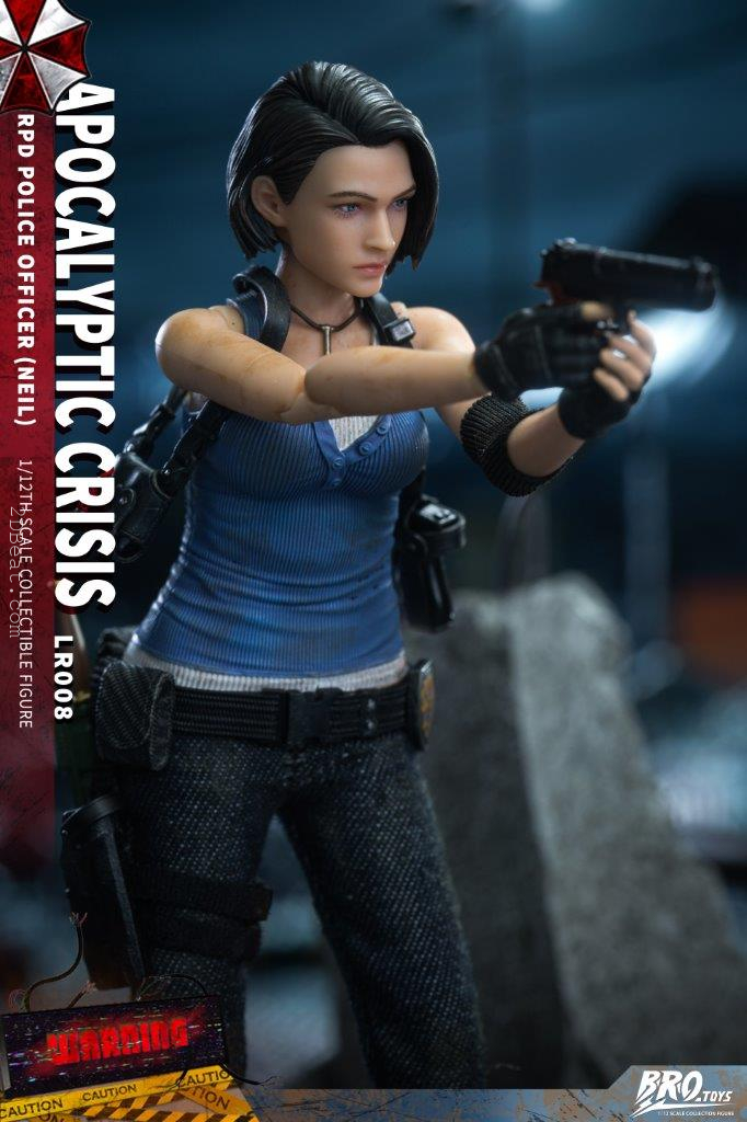 1/12 BroToys LR008 Jill Valentine Resident Evil Doomsday Crisis