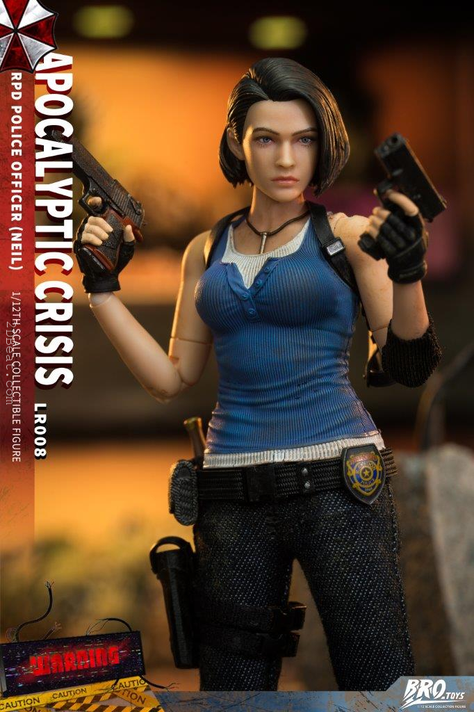 1/12 BroToys LR008 Jill Valentine Resident Evil Doomsday Crisis