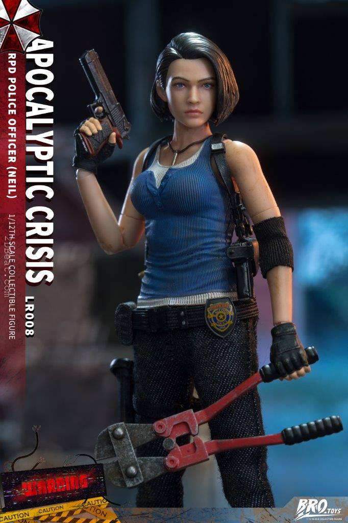 1/12 BroToys LR008 Jill Valentine Resident Evil Doomsday Crisis