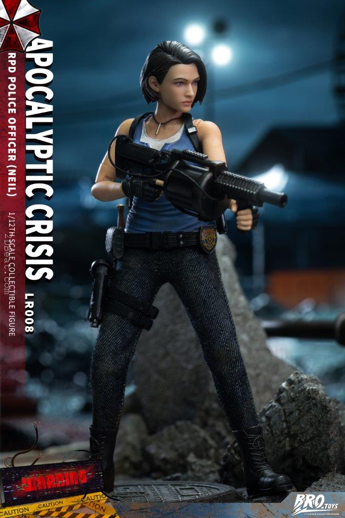 1/12 BroToys LR008 Jill Valentine Resident Evil Doomsday Crisis