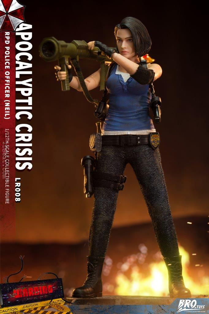 SUPER DUCK Jill valentine Resident Evil 1/6 Head & Accessories No