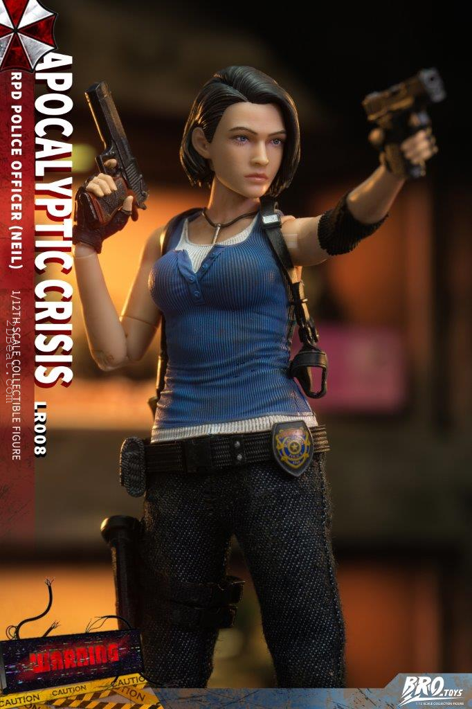 Resident Evil Jill Valentine 1/6 STARS Figure W/ Base 