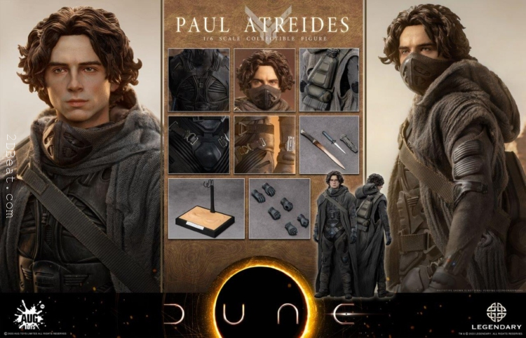 Mô hình 1/6 AUG Toys Dune Paul Atreides in Distillation Suit Action Figure