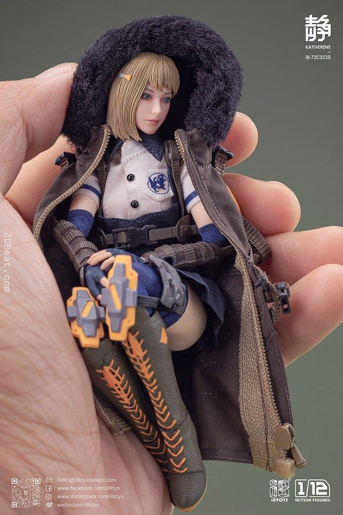 i8TOYS 1/12 Scale Serene Hound Pocket Collection Katherine Deluxe Version  Figure * 2DBeat Hobby Store