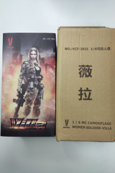 [Pre-Owned] 1/6 Scale VeryCool VCF-2031 MC Camouflage Women Soldier Villa