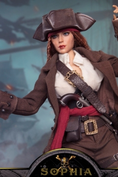 1/6 scale BBK-017 Pirates of the Caribbean Female Captain Sophia Collectible Figure