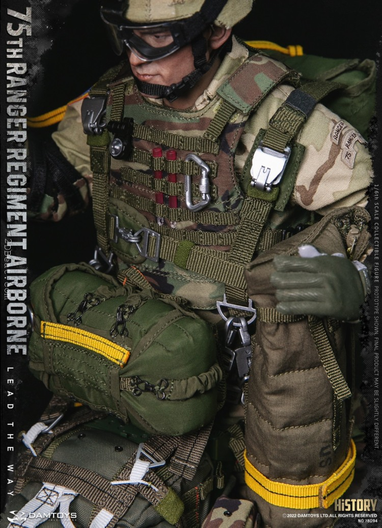 1/6 scale DAMTOYS 78094 75th Ranger Regiment Airborne Action Figure