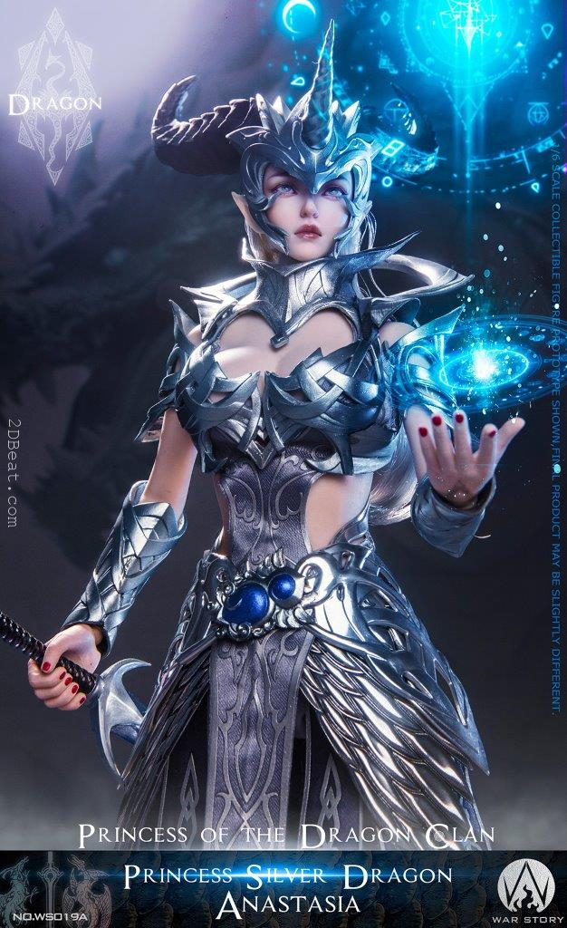 1/6 scale War Story WS019 Silver Dragon Anastasia Princess action figure - Image 2