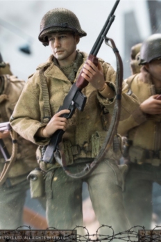 1:12 Crazy Figure LTY001 WWII U.S. Army On D-Day Deluxe Edition