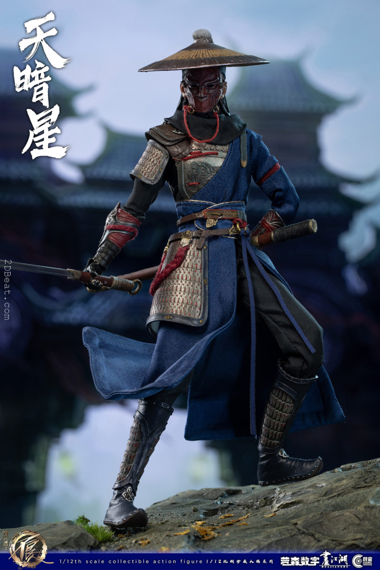1/12 Scale Cosmic Studio COS-9106 Bad Guy in Rivers and Lakes Dark Star Figure