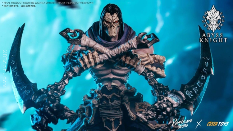 1/12 Scale DEMON FLAME X COSER TOYS VCT-AD005 Darksiders Abyss Knight Figure