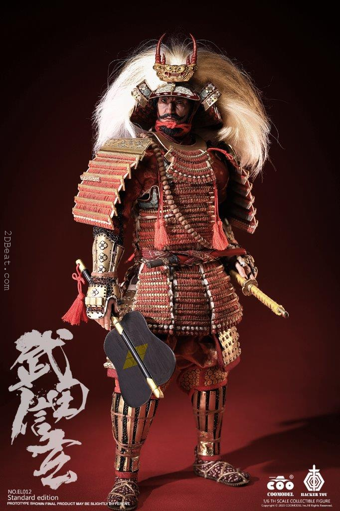 1/6 Scale COO Model CM-EL012 TAKEDA SHINGEN, THE TIGER OF KAI STANDARD ...