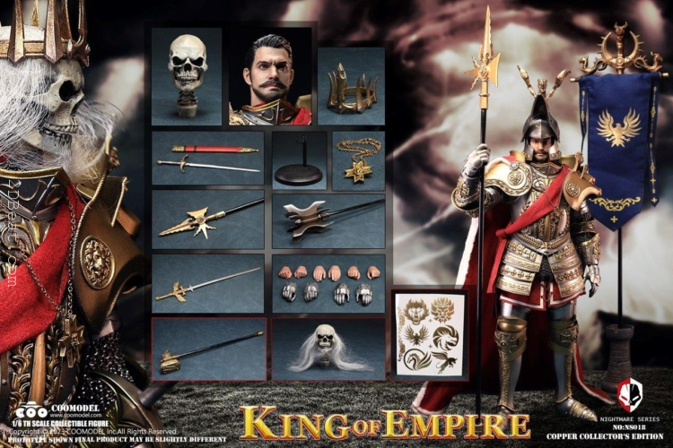 1/6 Scale COO Model CM-NS018 Nightmare Series King of Empire Exclusive Copper Version