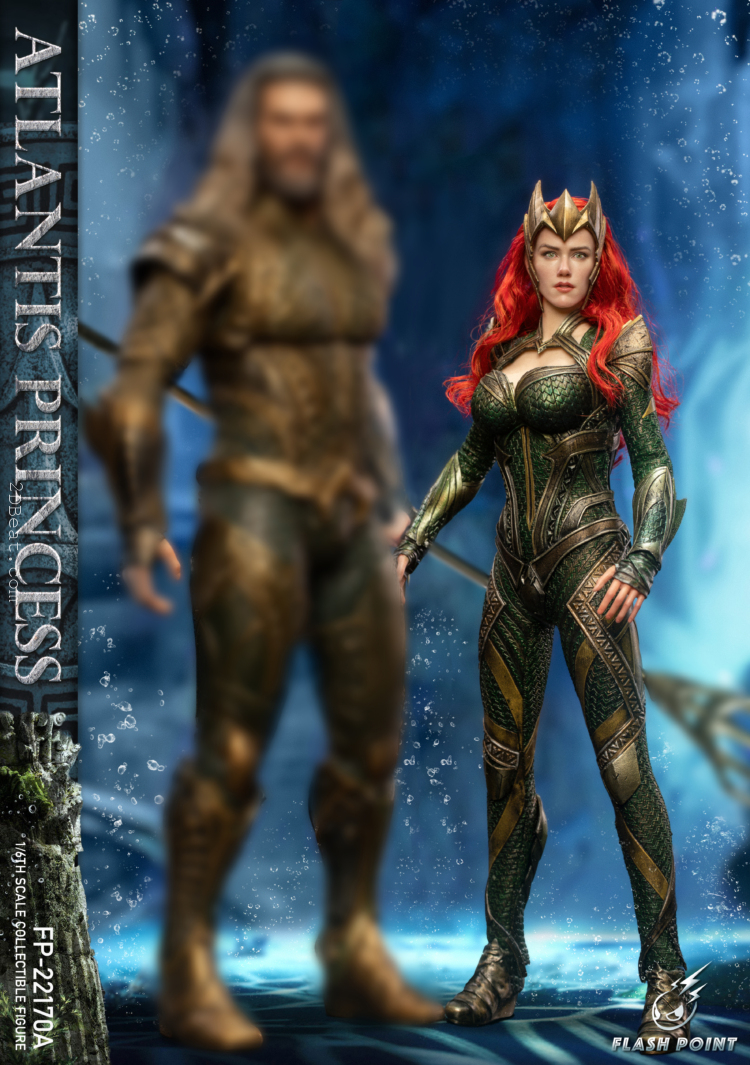 1/6 Scale Flashpoint Studio FPS-22170A Aquaman Mera (Amber Heard) Princess Atlantis Figure