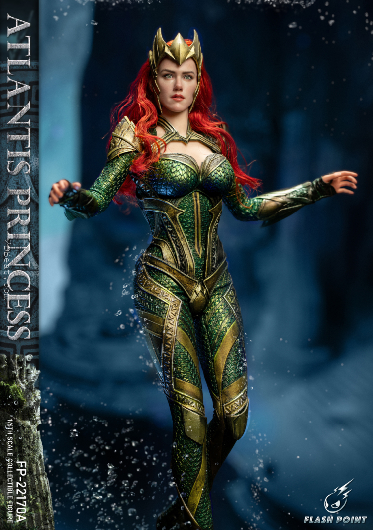 1/6 Scale Flashpoint Studio FPS-22170A Aquaman Mera (Amber Heard) Princess Atlantis Figure